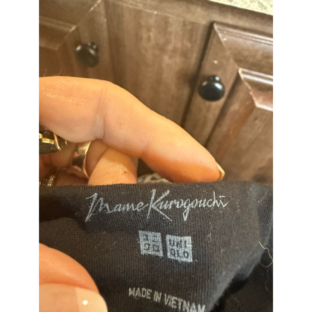 Women's Uniqlo Black AIRism Mame Kurogouchi Mini Slip Dress M - Picture 7 of 9
